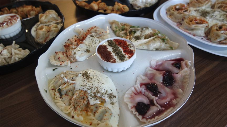 21 çeşit mantıyla müşterilerini memnun ediyor