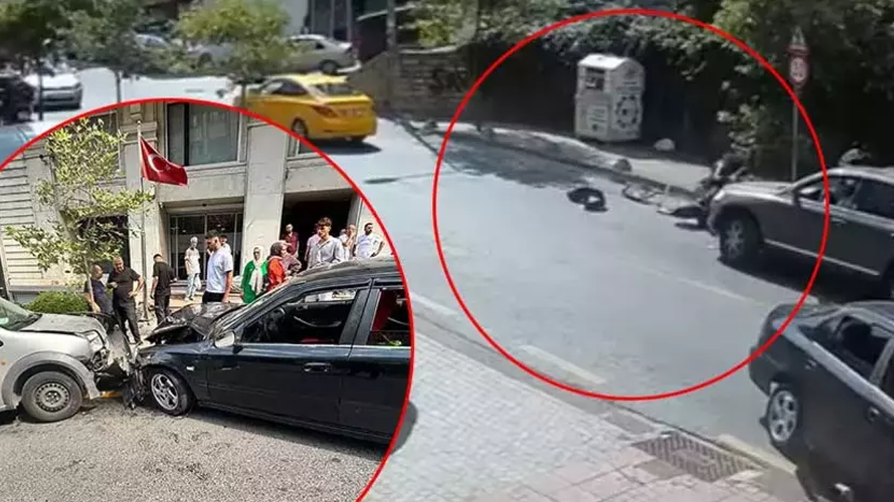 21 günlük şoför dehşeti! Önüne gelen her şeye çarptı, hamile kadını hastanelik etti