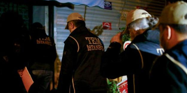 21 ilde FETÖ operasyonu! 70 adrese polis baskını
