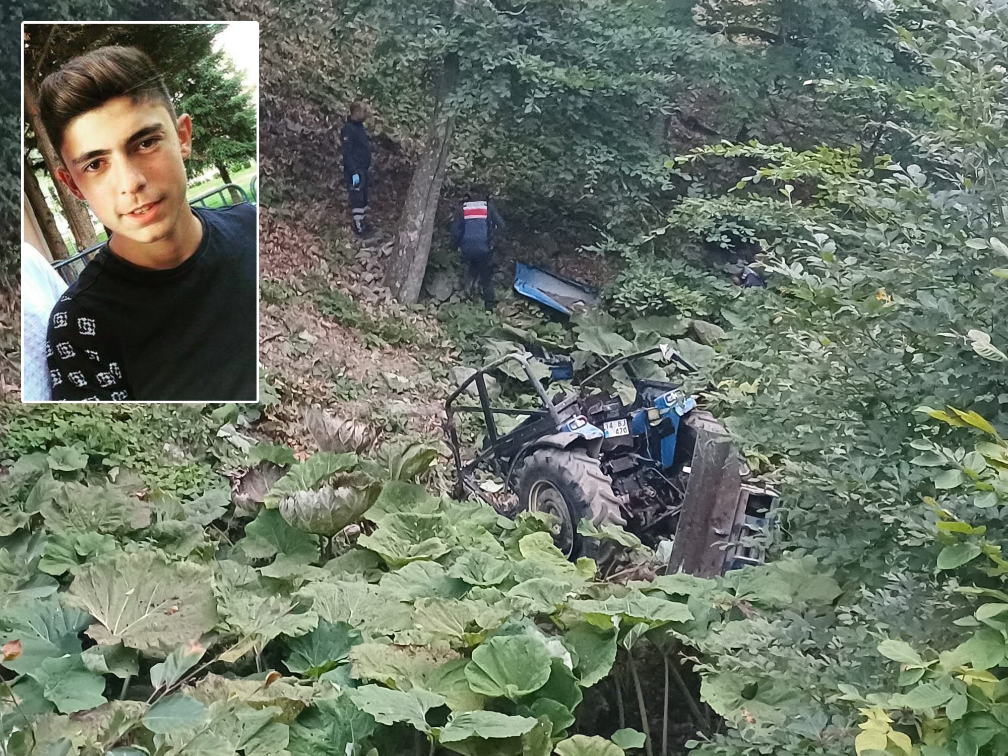 21 yaşında traktör altında kalarak öldü