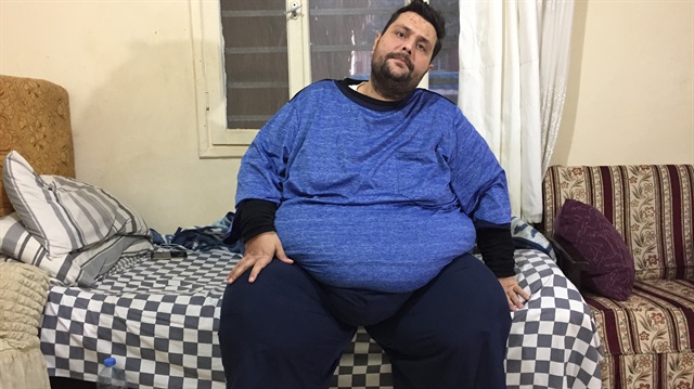 210 kilogramlık Suriyeli tedavi istiyor
