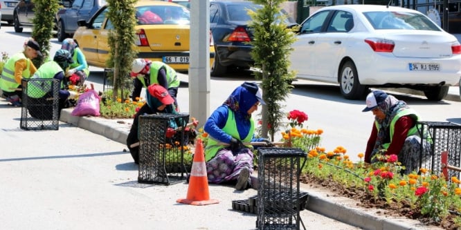 Yozgat’ta çevre düzenleme çalışmaları devam ediyor