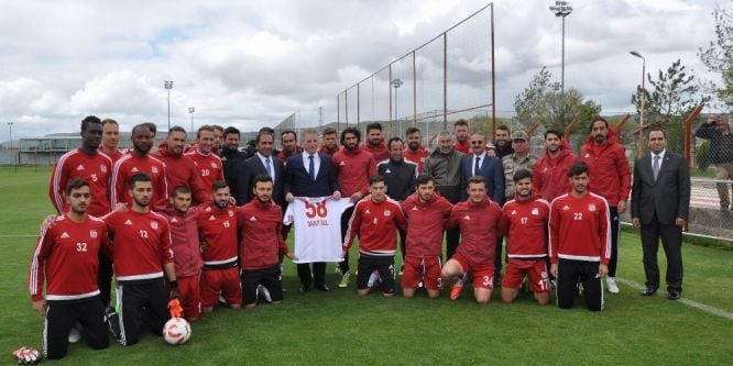 Sivasspor şampiyonluk maçına hazırlanıyor