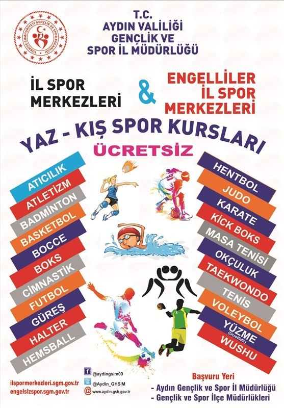22 branşta ücretsiz il spor merkezi açılıyor 