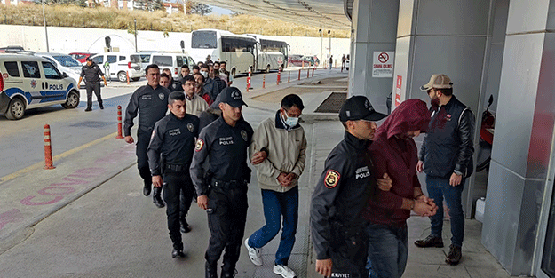 22 FETÖ şüphelisi adliyeye sevk edildi