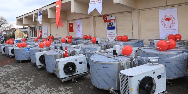  22 üreticiye hibe edildi!