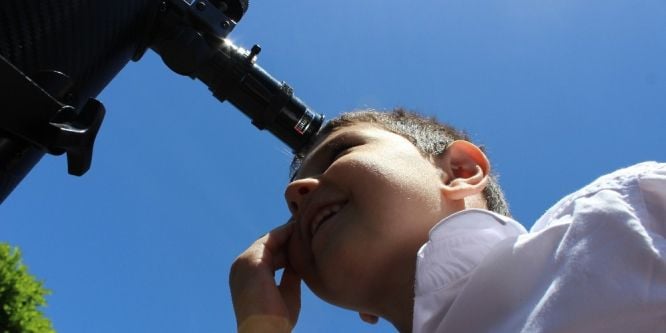 Anasınıfı öğrencileri için astronomi etkinliği düzenlendi