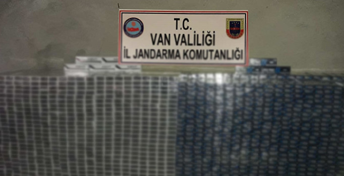 23 bin 120 paket kaçak sigara yakalandı