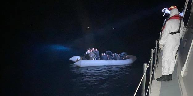 23 düzensiz göçmen kurtarıldı