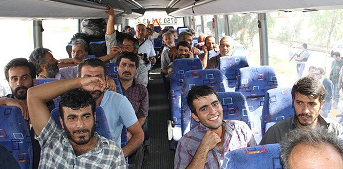 23 günlük esaret bitti