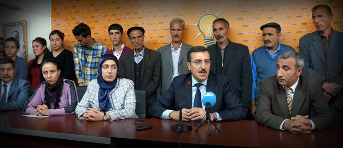 Malatya’da 480 Alevi AK Parti’ye katıldı