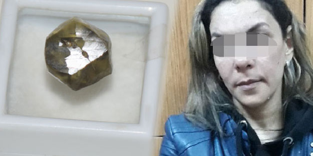 237 bin dolarlık elması çalan kadın tutuklandı