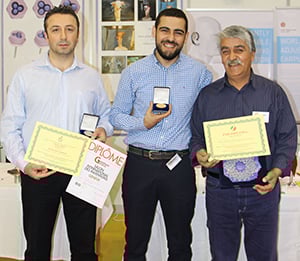 3 Türk mucit Cenevre’de 4 ödül kazandı