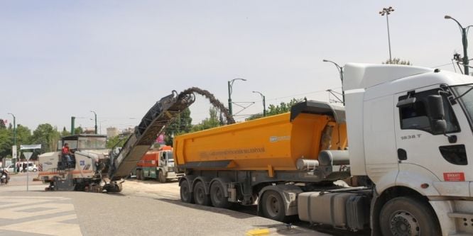 Gaziantep’te modifiye asfalt dönemi başladı