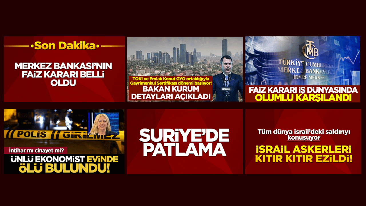 24 Temmuz 2025! Bugünün gündeminde neler vardı