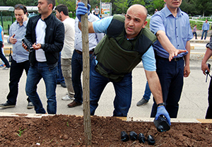 DÜ’de el yapımı 4 patlayıcı bulundu