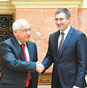 TBMM Başkanı Çiçek, Sırbistan’da