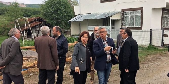 Tarihi yolda hummalı çalışma sürüyor