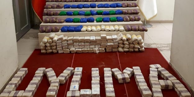 246 kilo eroin ele geçirildi