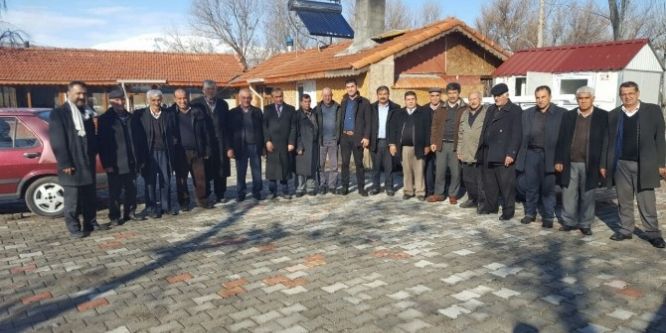 Kara ve muhtarlardan, Ahmet Aydın’a destek