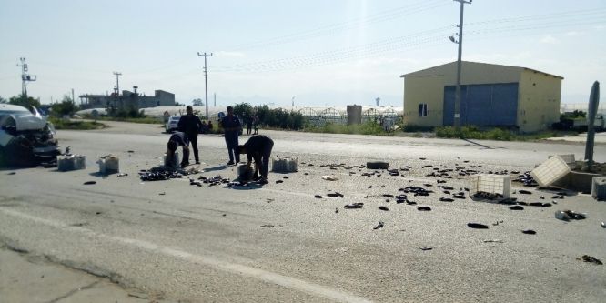 Antalya’da trafik kazası: 2 yaralı