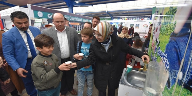 25 bin bardak taze süt dağıtıldı