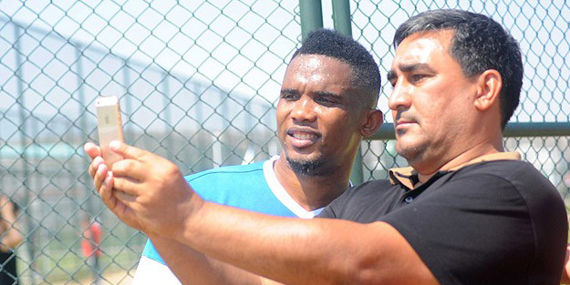 Eto'o promosyon oldu!