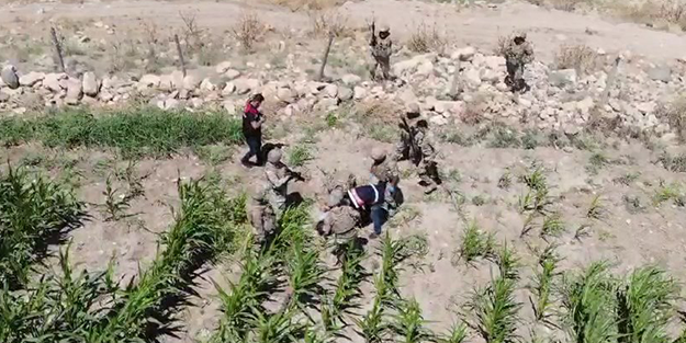 25 yıla mahkum olmuşlardı: Firari hükümlüler dron takibi ile yakalandı!