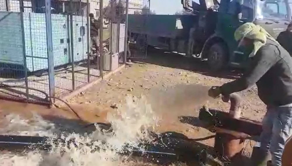 25 yıllık temiz su hasreti Barış Pınarı Harekatıyla son buldu 