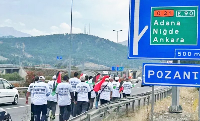 250 kilometre katedecekler: Filistin Yürüşü devam ediyor