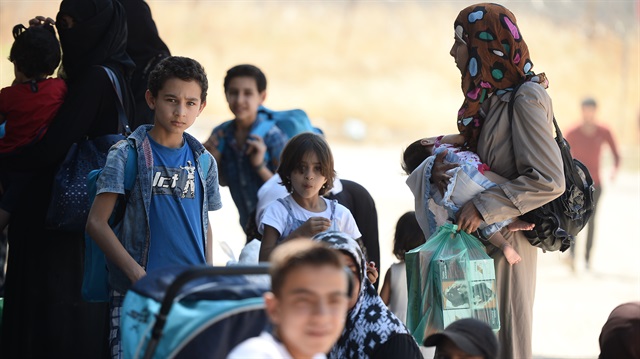 250 kişi Cerablus'a geri döndü