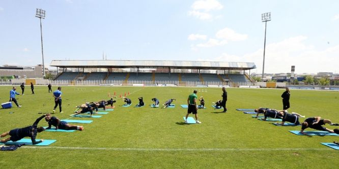 Osmanlıspor hazırlıklarını sürdürdü
