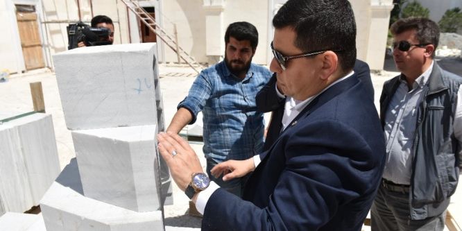 Tütüncü, camilerdeki çalışmaları inceledi