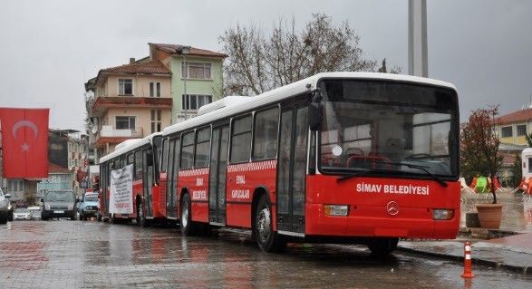 İstanbul Büyükşehir Belediyesi’nden Simav’a hibe otobüs