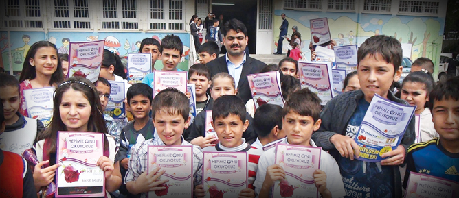 ‘Hepimiz O’nu Okuyoruz’ yarışmasına rekor katılım