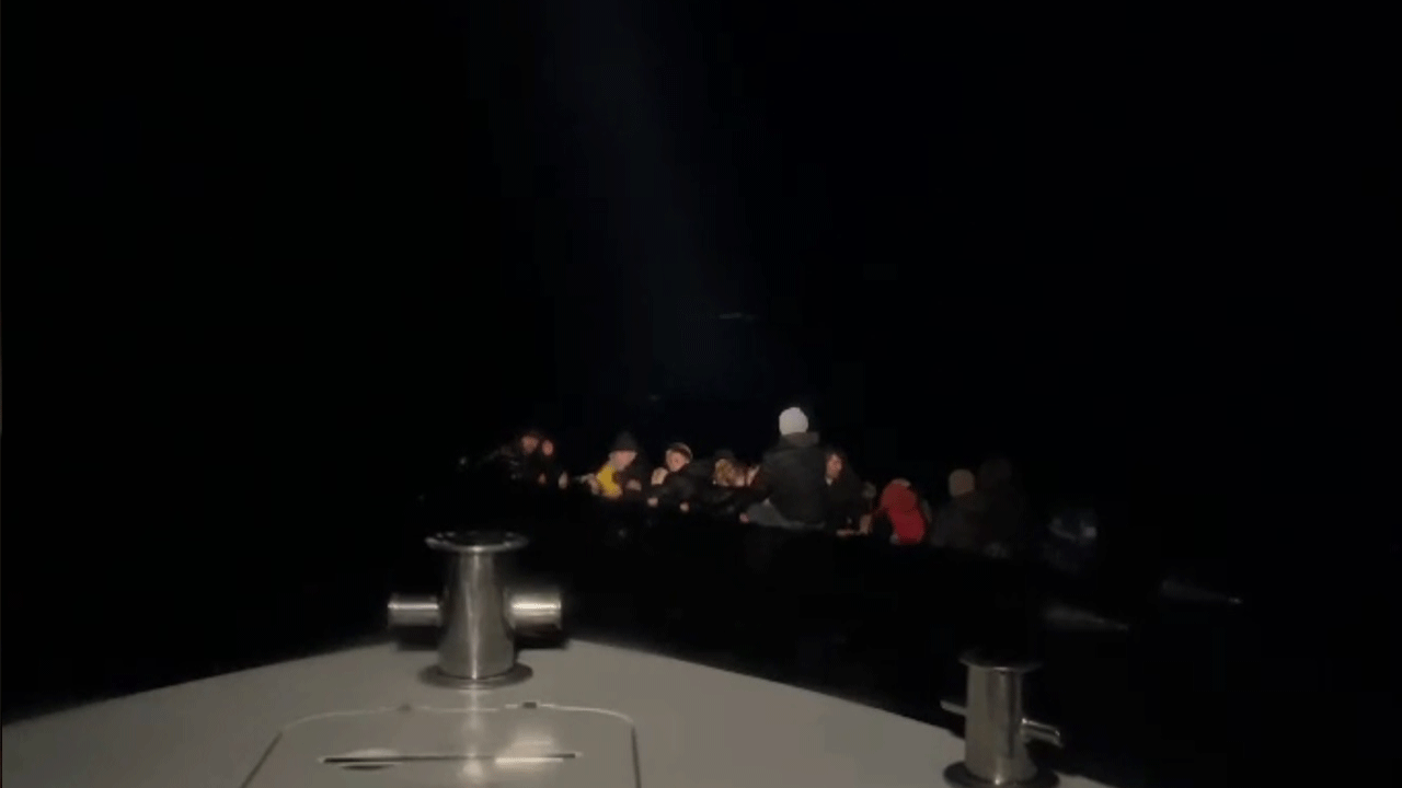 26 kaçak göçmen kurtarıldı