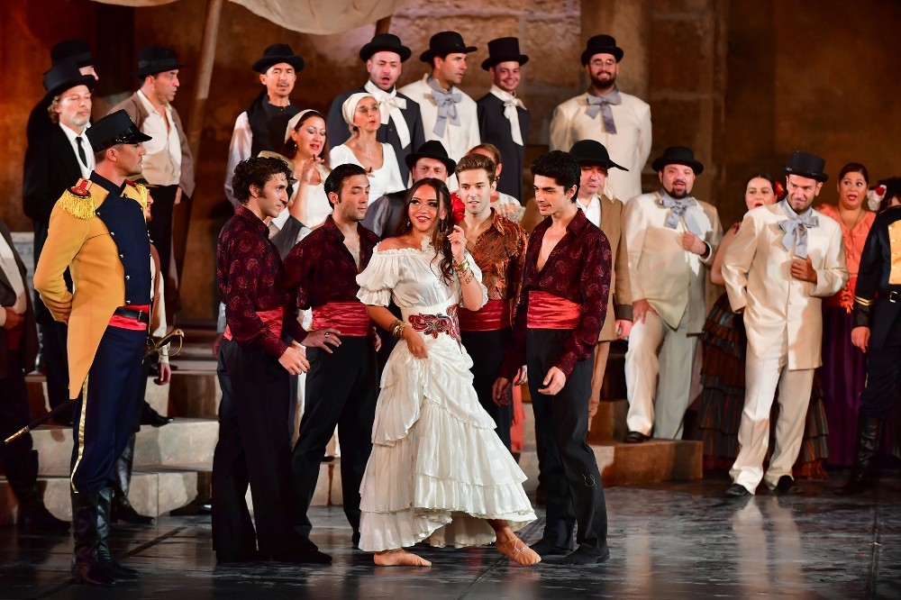 26. Uluslararası Aspendos Opera ve Bale Festivali ’Carmen’ ile başladı 