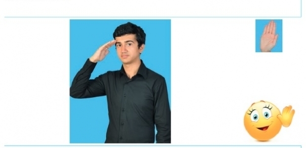 İşitme engelliler gözleri ile duyarlar