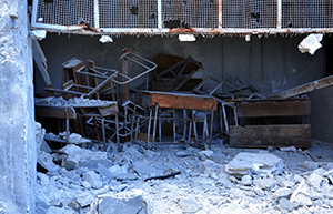 Okul bahçesi mezarları oldu