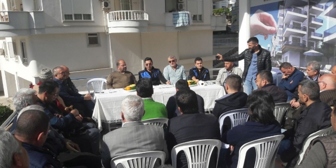 Alanya’da polis, halka buluşmaya devam ediyor