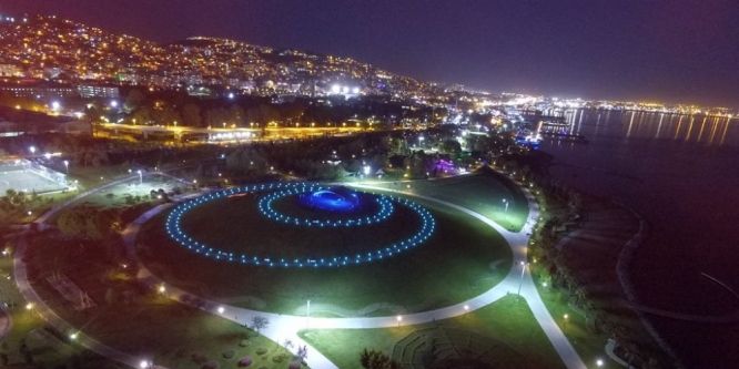 Sekapark ve Marina’da ışık şöleni