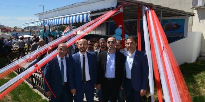 Niksar’da balık pazarının açılışı yapıldı
