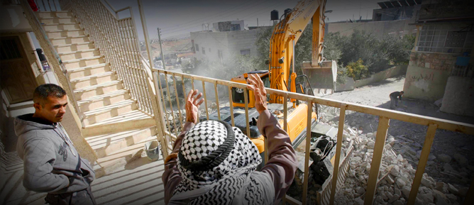 Filistin’de Siyonist yıkım sürüyor