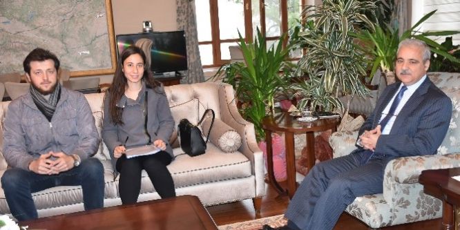 ’Çatı Biziz’ projesini Vali Güvençer’e tanıttılar