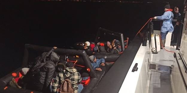 28 düzensiz göçmen kurtarıldı