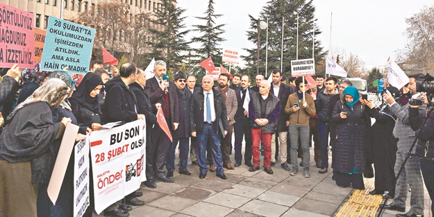 28 Şubat'ın sivil ayağı 'yırtmak' üzere!