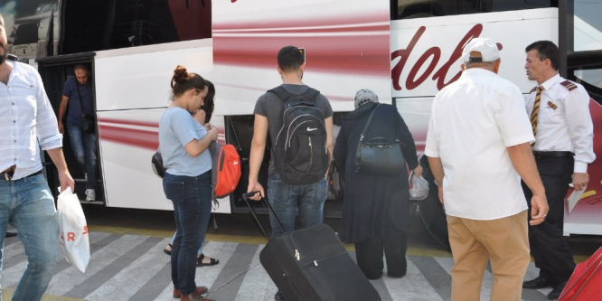Otogarlarda Kurban Bayramı yoğunluğu