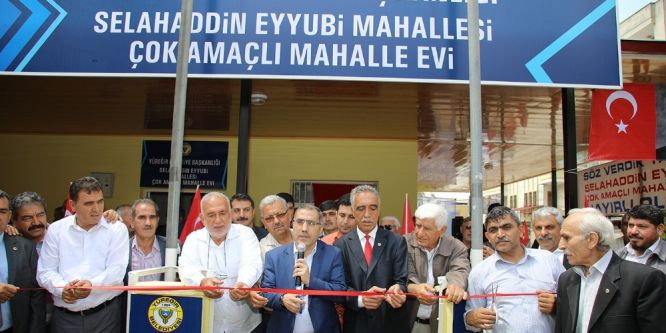 Selahaddin Eyyubi Mahalle Evi açıldı