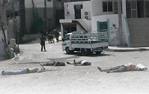 Sünni köyünde Şebbiha katliamı