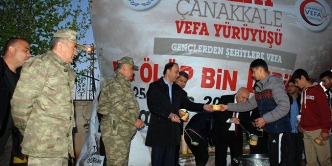 Çanakkale 57. Alay şehitlerine vefa
